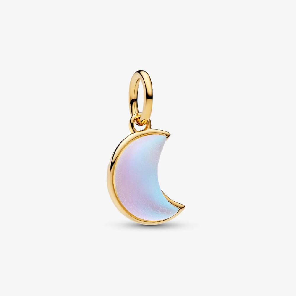 Charm Pendente Luna Crescente Luminosa