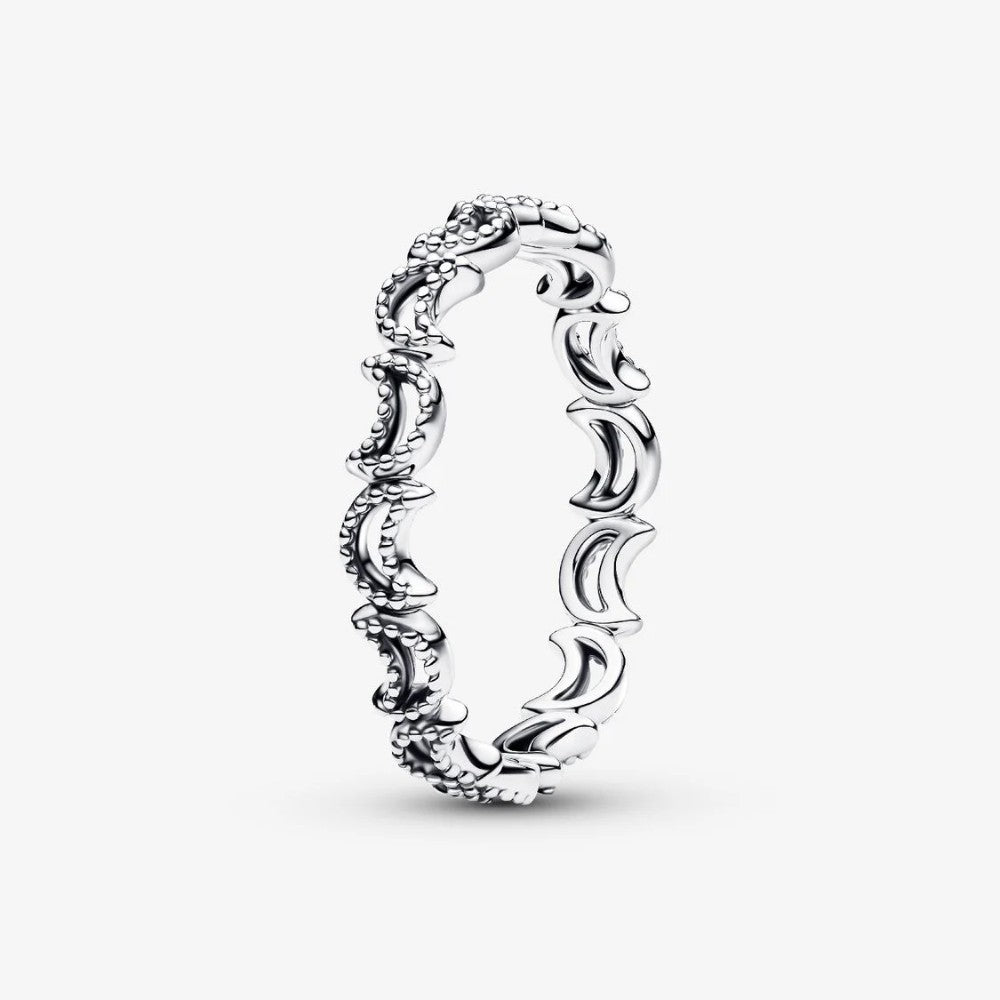Pandora | Anello Luna Crescente Luminosa