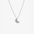 Collana con pendente Falce di luna