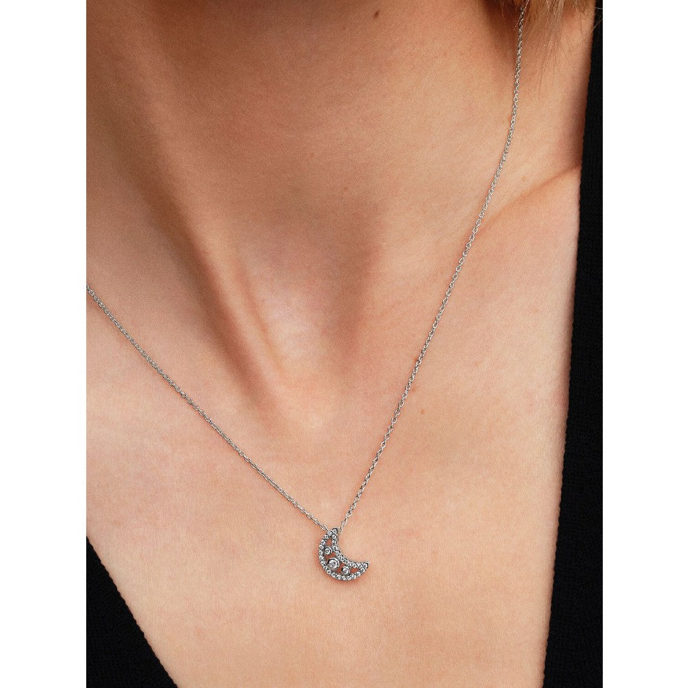 Collana con pendente Falce di luna