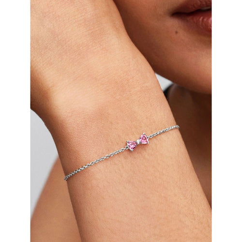 Bracciale Fiocco Luminoso Rosa