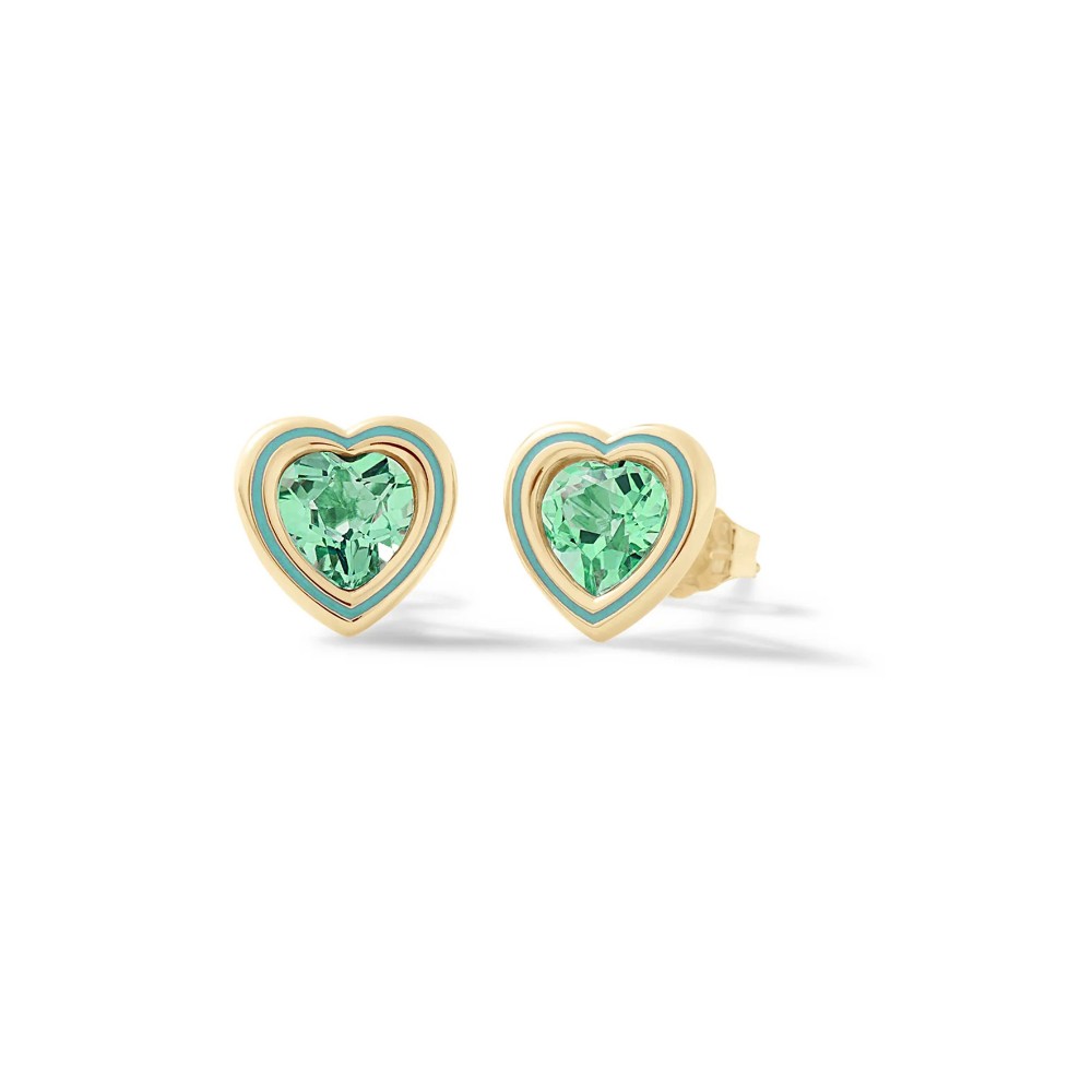 NANAN | Orecchini Cuore colorati | NAN0506