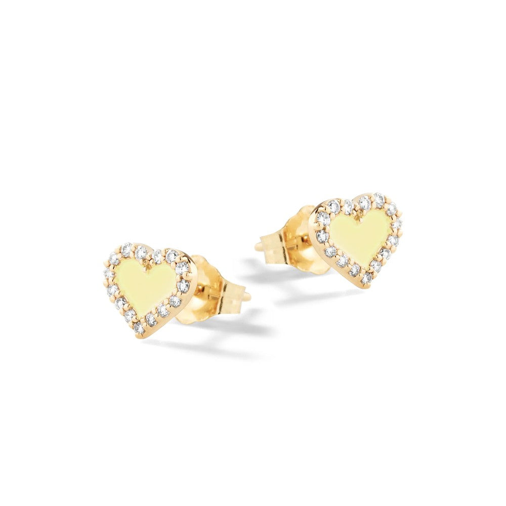 NANAN | Orecchini Cuore colorati | NAN0475