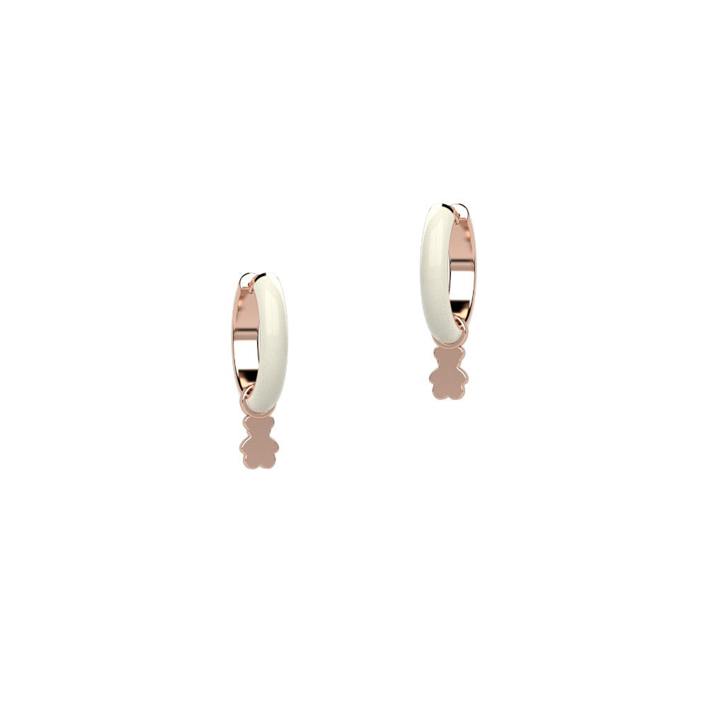 NANAN | Orecchini Cerchio Orsetto | NAN0320