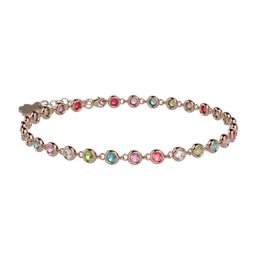 NANAN | Bracciale Tennis Pietre colorate | NAN0526
