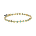 NANAN | Bracciale Tennis Pietre Azzurre | NAN0521