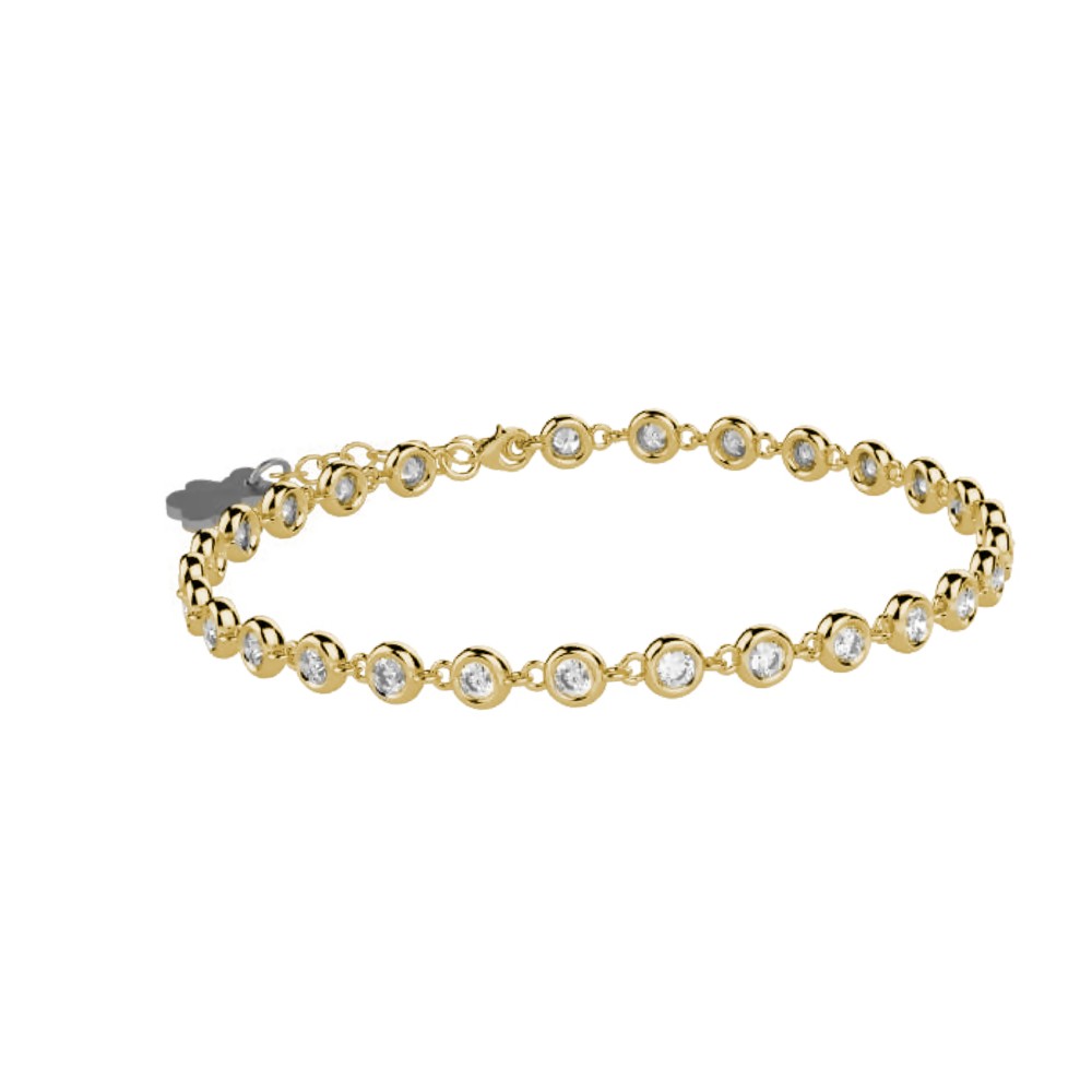 NANAN | Bracciale Tennis Pietre bianche | NAN0519