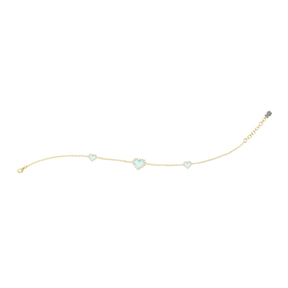NANAN | Bracciale catena cuore | NAN0471