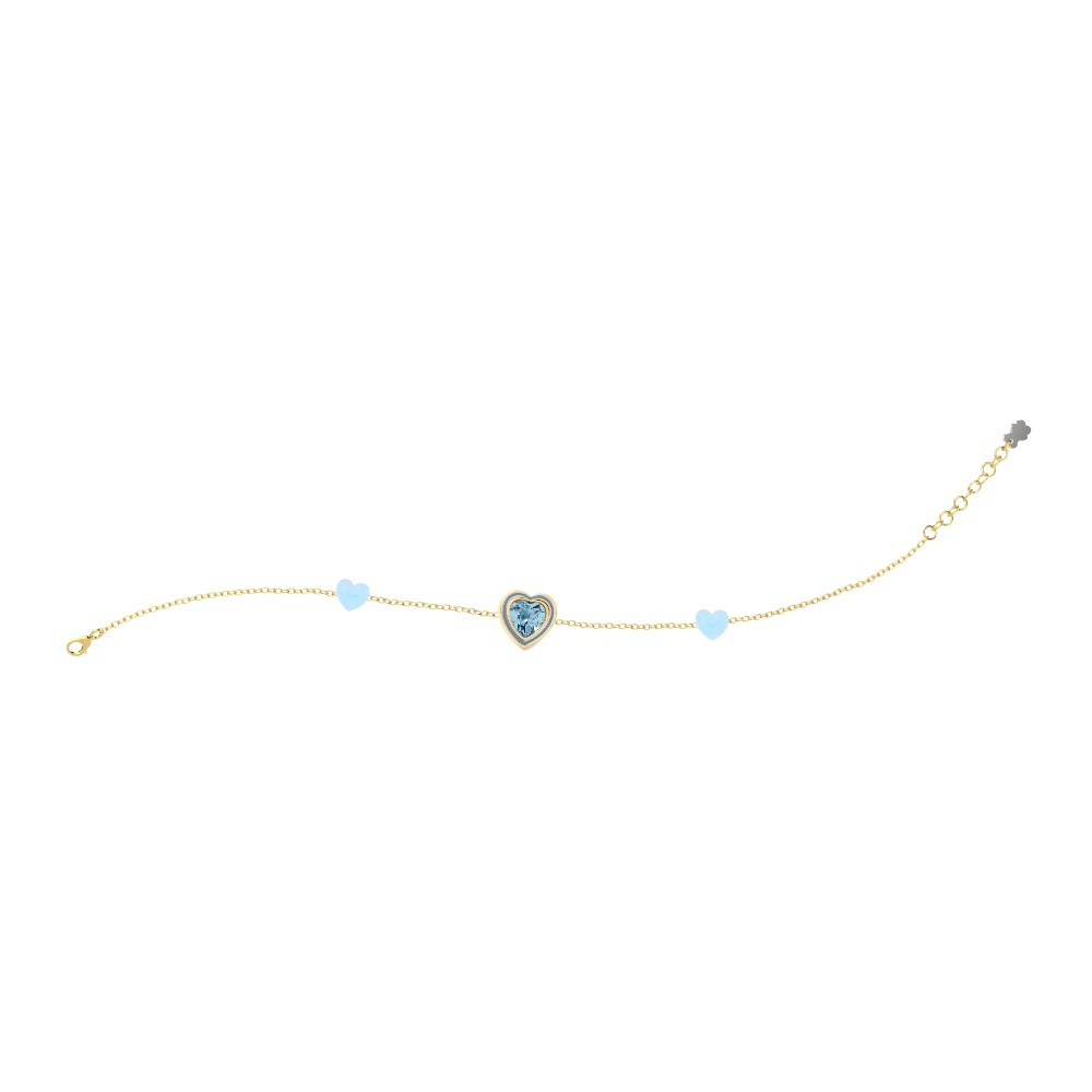 NANAN | Bracciale catena cuore | NAN0458