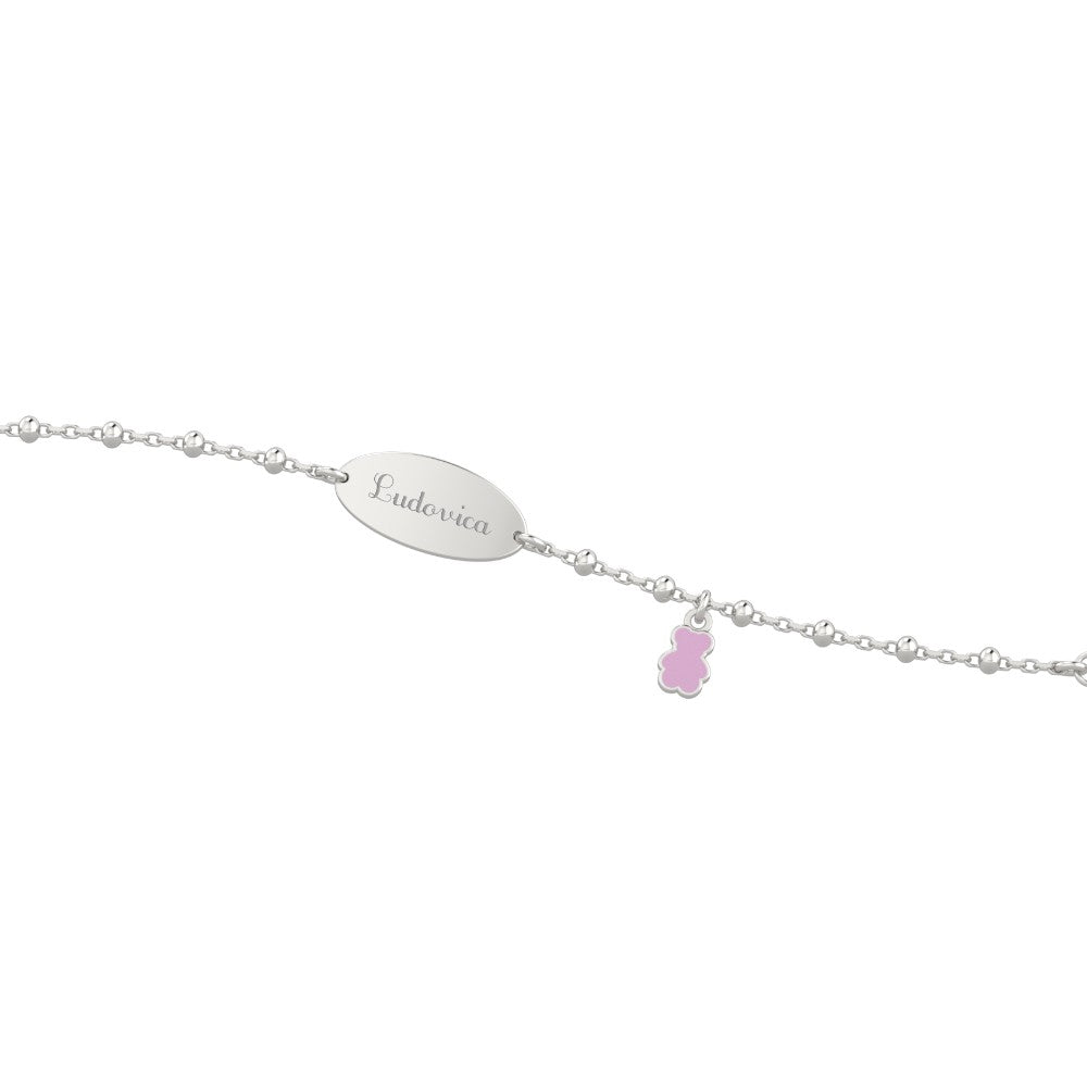 NANAN | Bracciale catena Targhetta | NAN0061