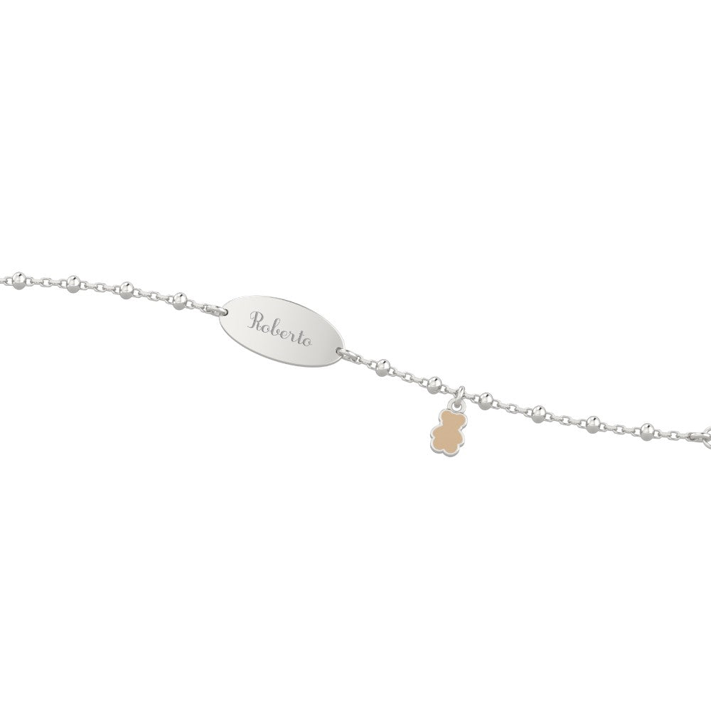 NANAN | Bracciale catena Targhetta | NAN0060