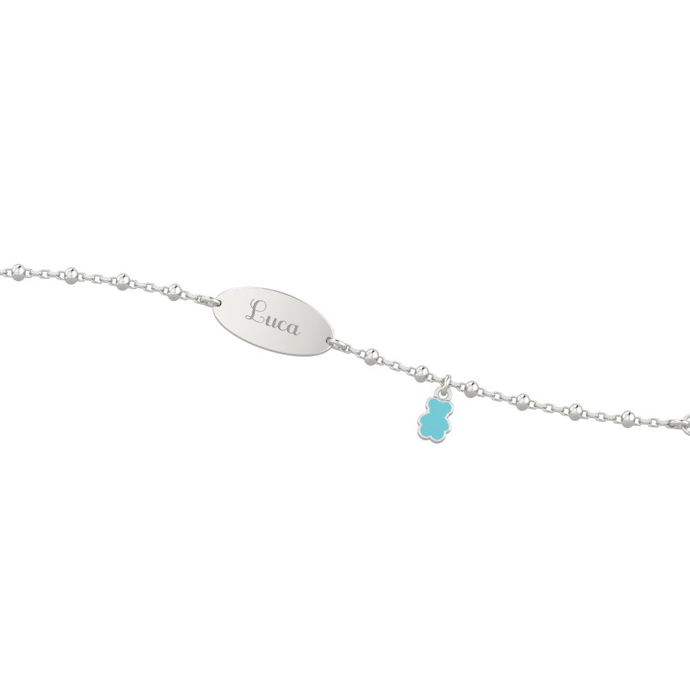 NANAN | Bracciale catena Targhetta | NAN0059