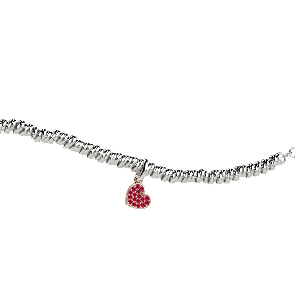 NANAN | Bracciale Cuore Rosso | NAN0307