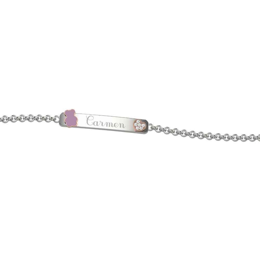 NANAN | Bracciale con Targhetta | NAN0158