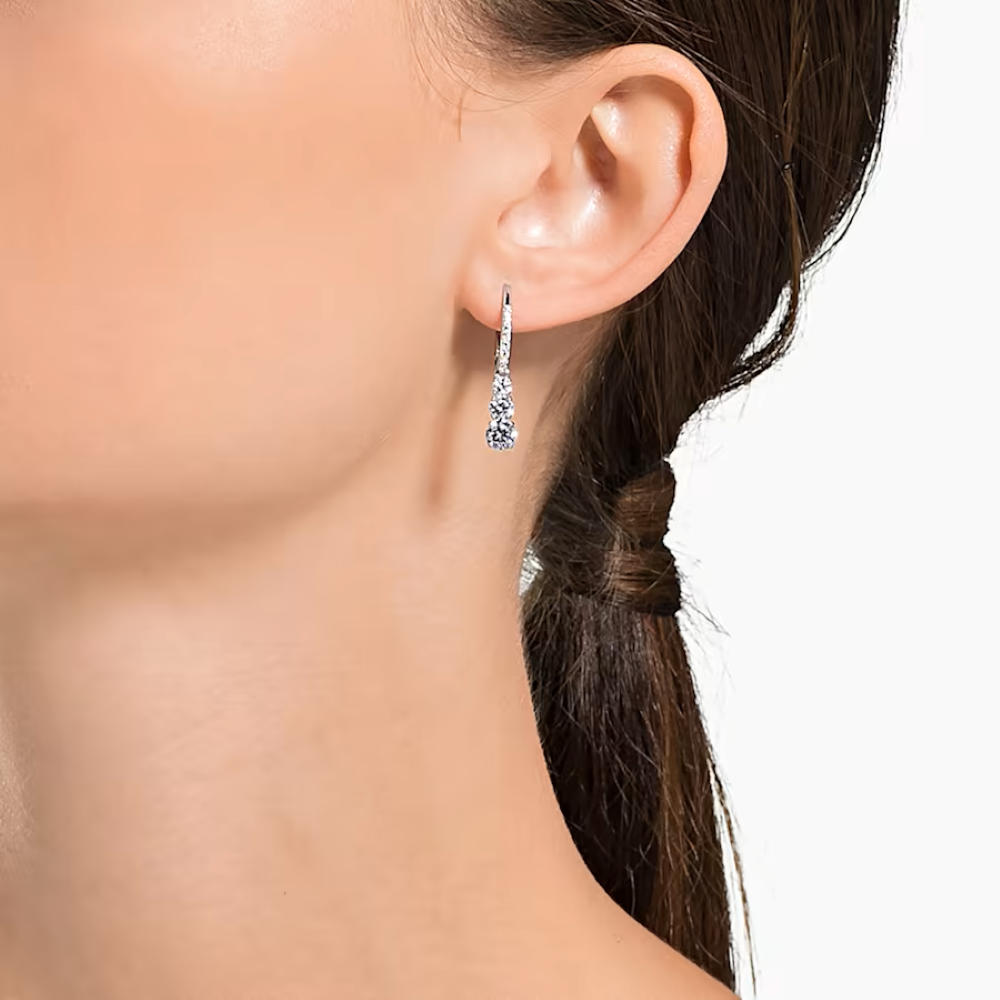 SWAROVSKI | Orecchini a cerchio Stilla Attract