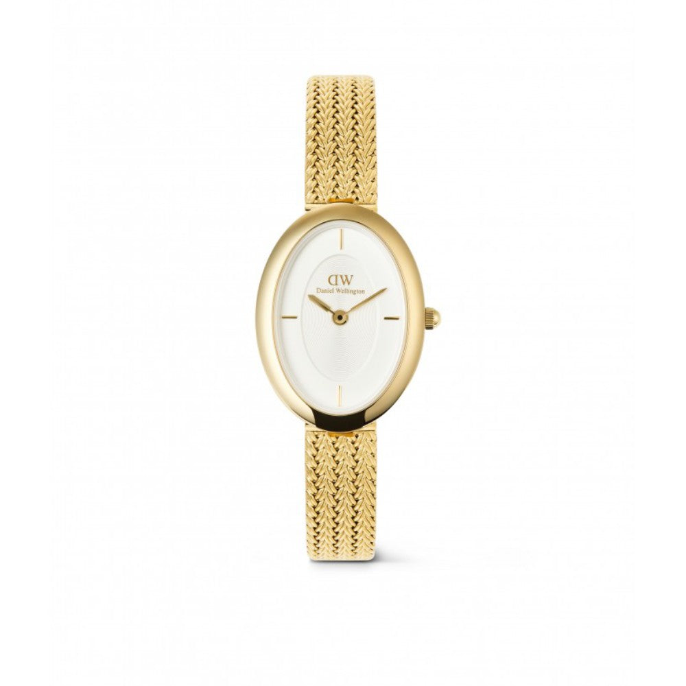Daniel Wellington | Juliette Braided Mesh White Sunray Gold