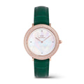 Daniel Wellington | Crystalline Bezel Green Croc Rose Gold