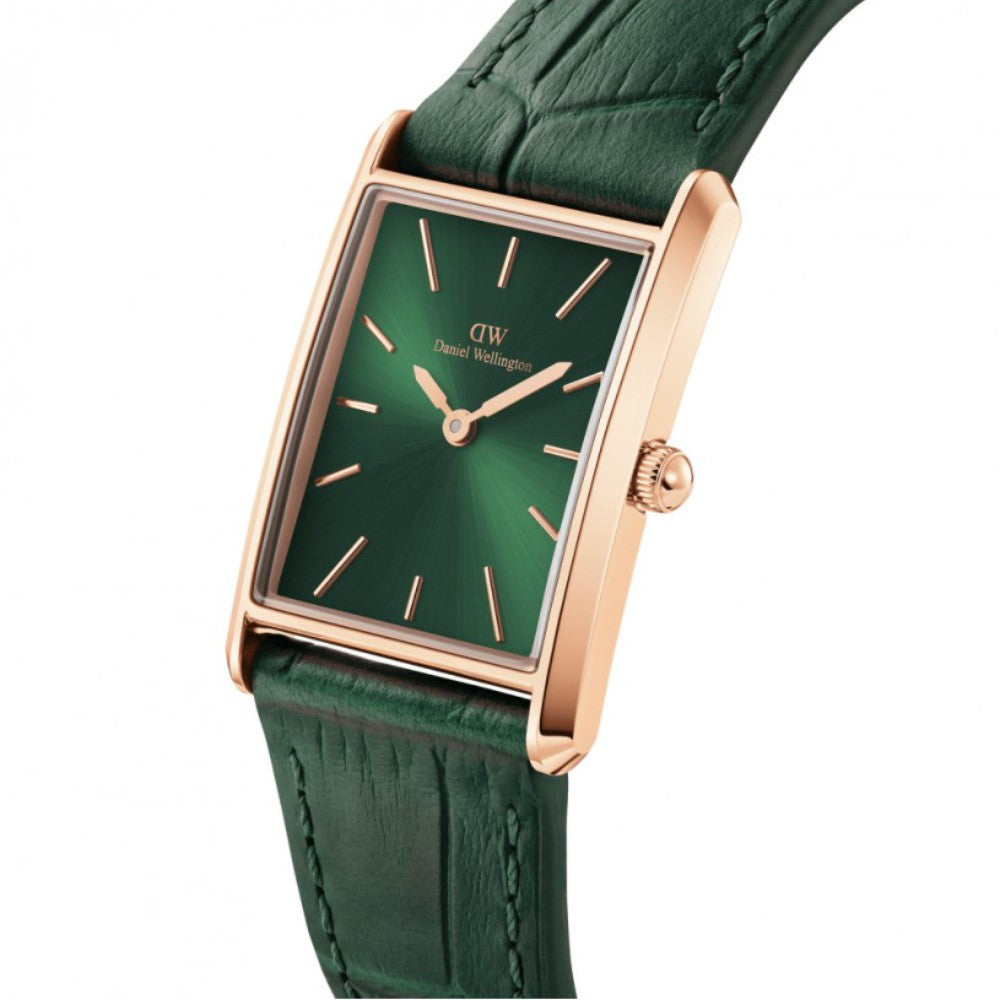 Daniel Wellington | Bound Crocodile Emerald Sunray Rose Gold