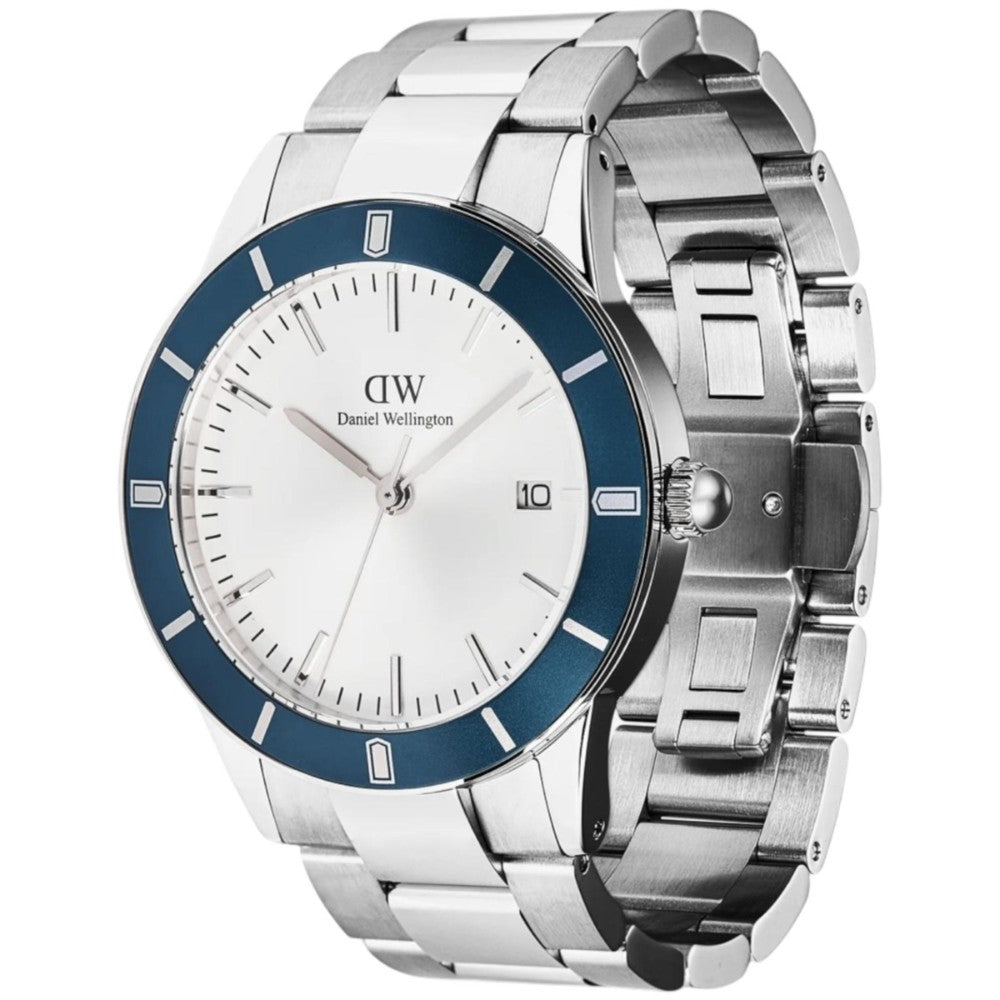 Daniel Wellington | Iconic Paradigma Link Blue Bezel Silver