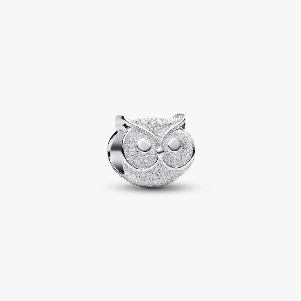 Mini Charm Gufo effetto diamantato