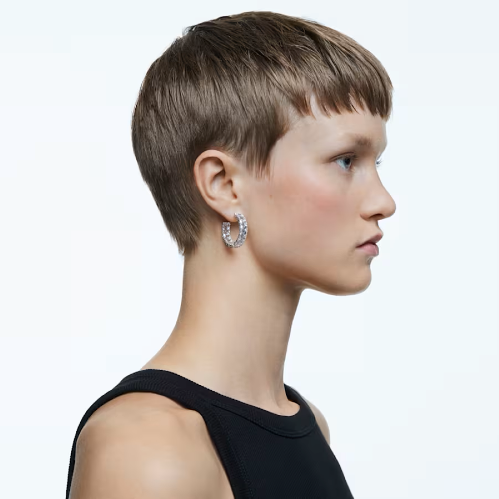 SWAROVSKI | Orecchini a cerchio Matrix