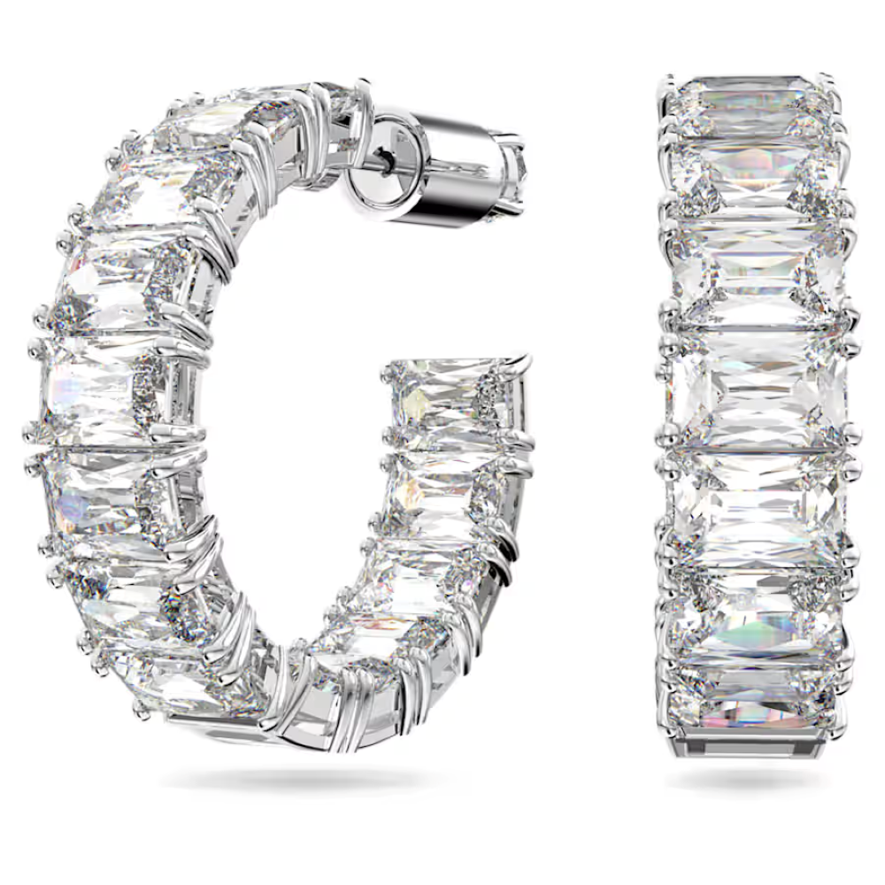 SWAROVSKI | Orecchini a cerchio Matrix