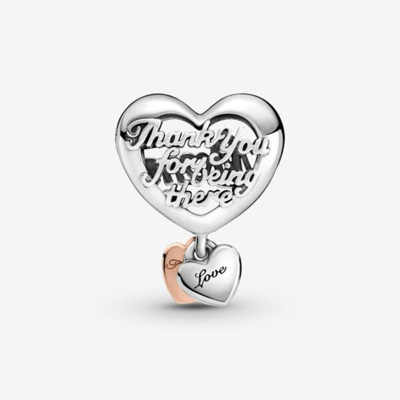Charm a cuore Thank You Mum