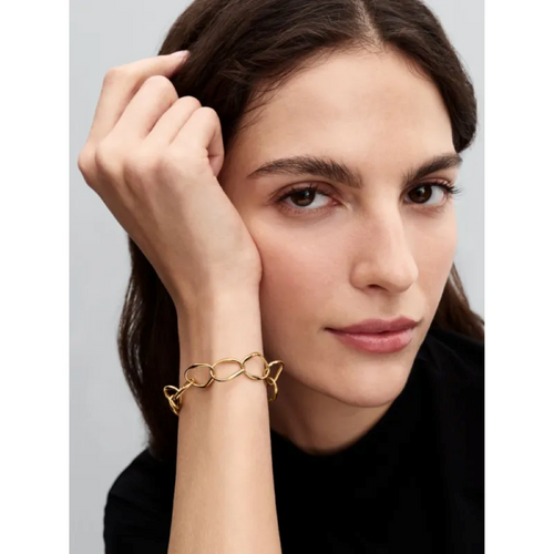 Bracciale Maglia Linea Sinuosa