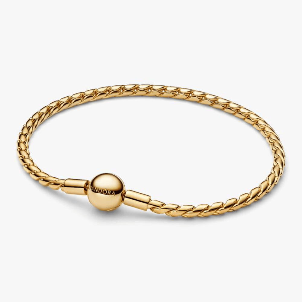 Bracciale Maglia Spiga con Chiusura a Sfera