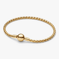 Bracciale Maglia Spiga con Chiusura a Sfera