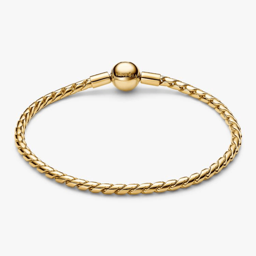 Bracciale Maglia Spiga con Chiusura a Sfera