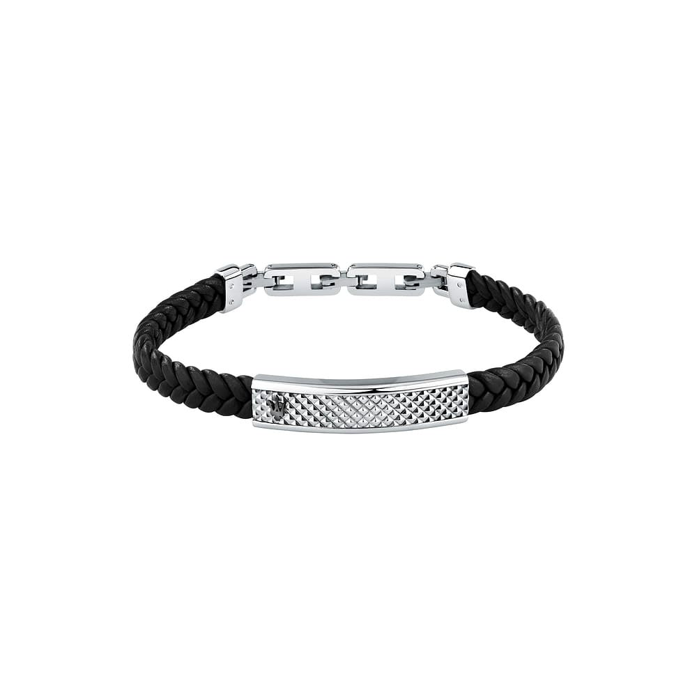 MASERATI | Bracciale in pelle