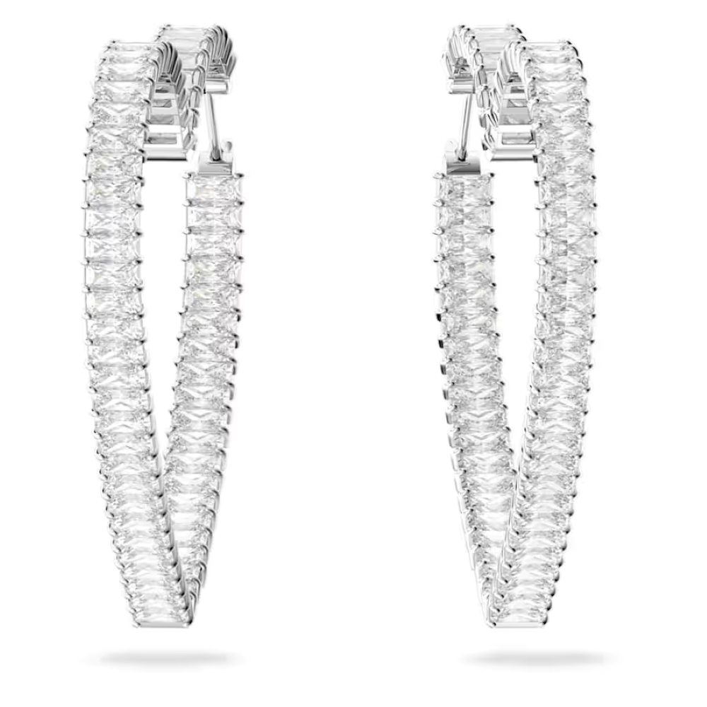 SWAROVSKI | Orecchini a cerchio Matrix