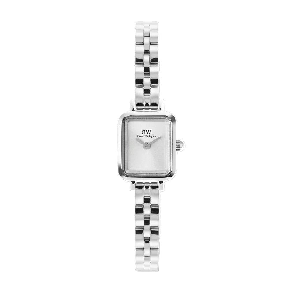 Daniel Wellington | Quadro Mini Arch 3-link White Sunray Silver