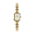 Daniel Wellington | Quadro Mini Arch 3-link White Sunray Gold