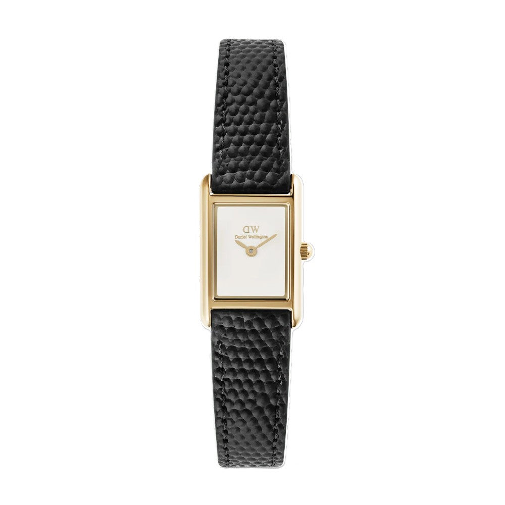 Daniel Wellington | Bound Mini Black Lizard Gold