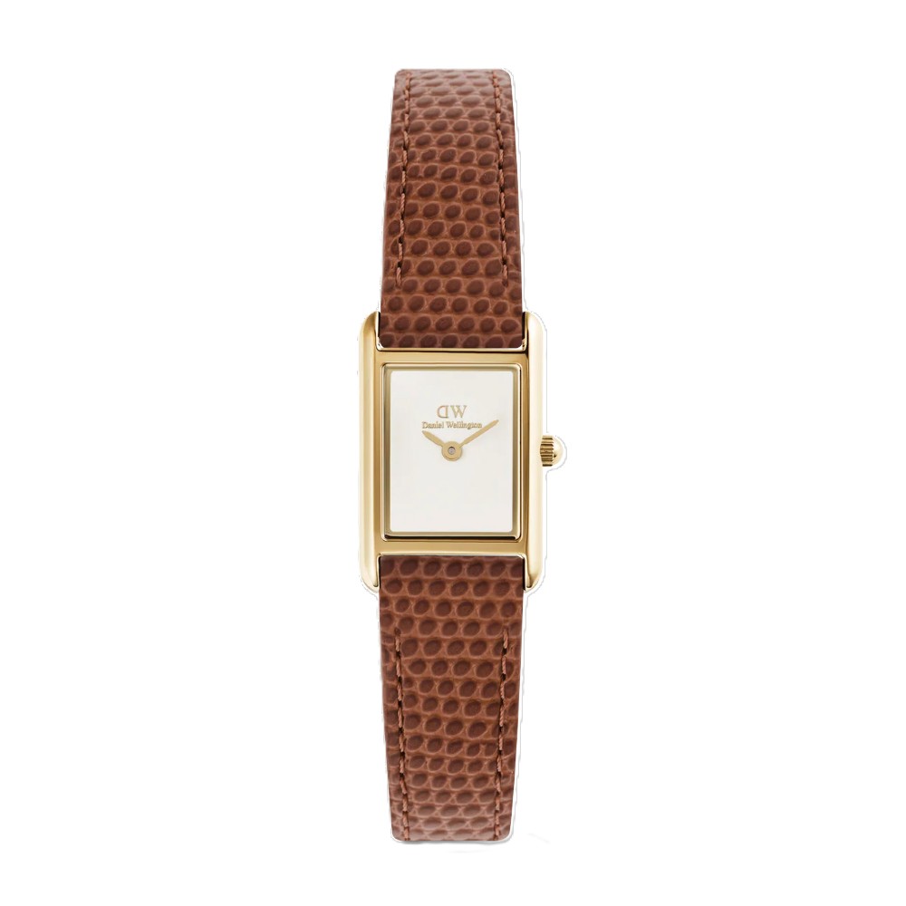 Daniel Wellington | Bound Mini Light Brown Lizard Gold