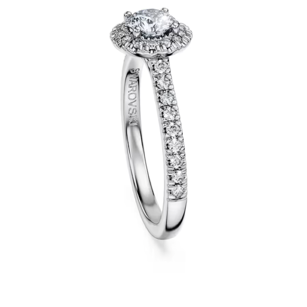 SWAROVKI | Anello solitario halo Eternity