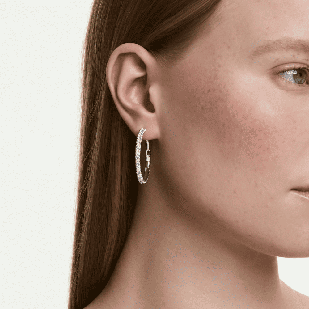 SWAROVSKI | Orecchini a cerchio Dextera