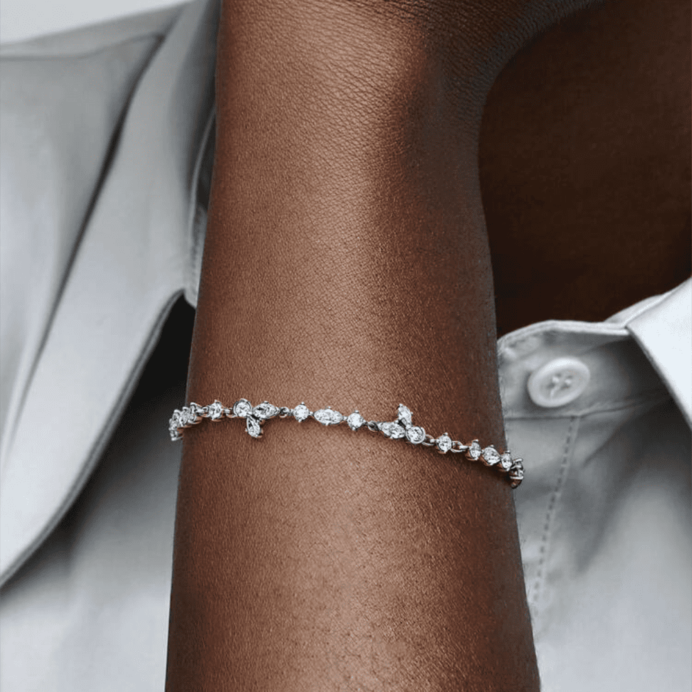 Bracciale Herbarium Petali e Pietre Luminose