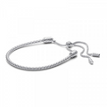 Bracciale Regolabile Maglia Geometrica