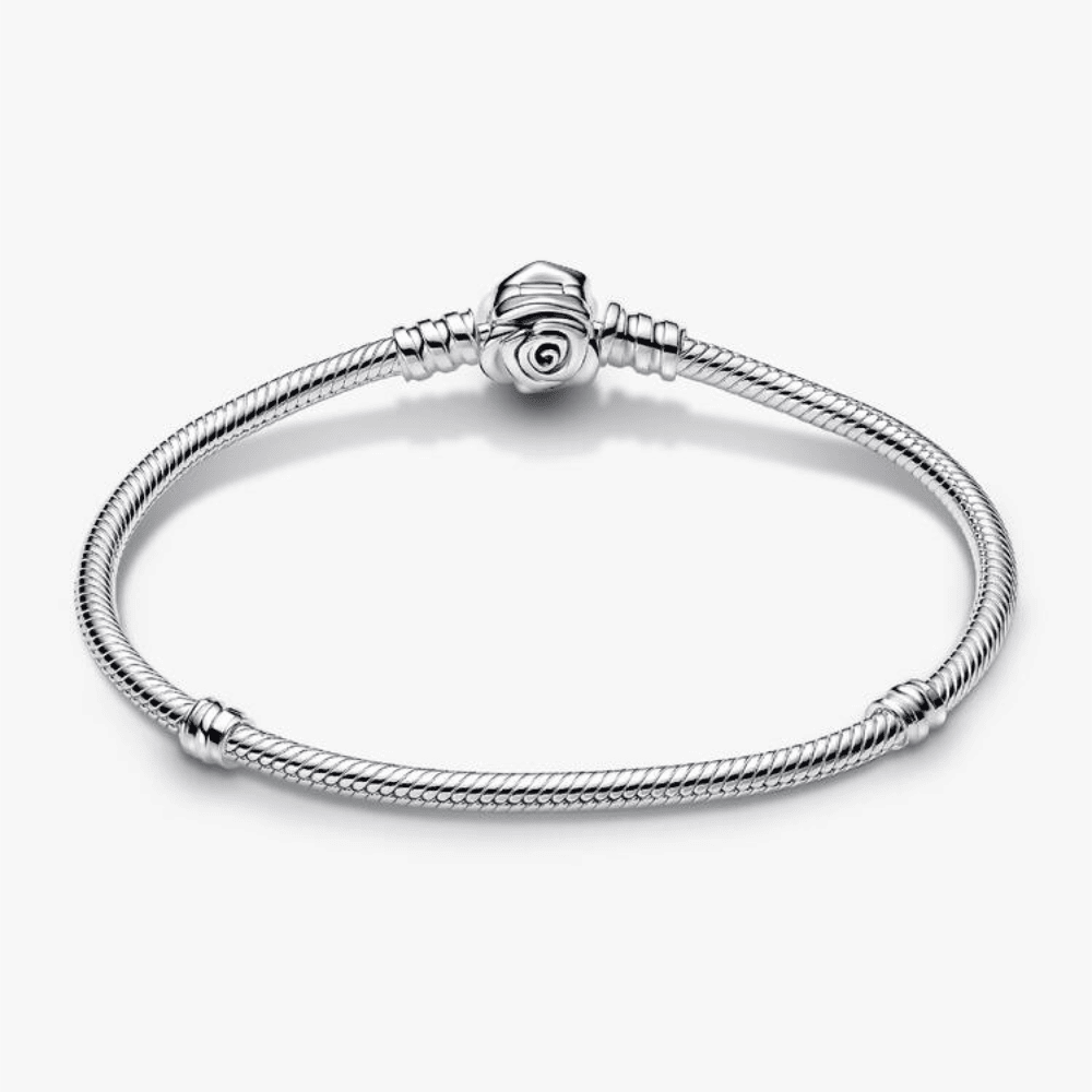 Bracciale con Chiusura a Rosa