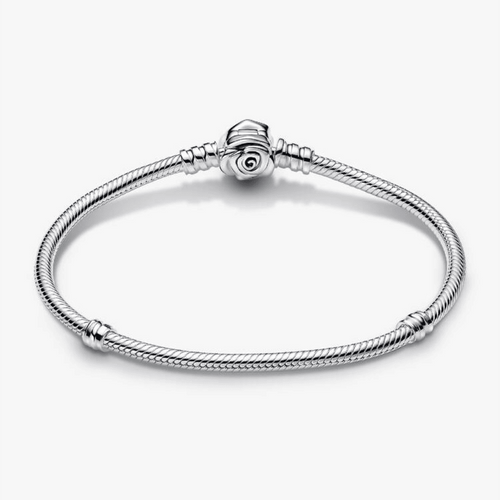 Bracciale con Chiusura a Rosa