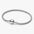 Bracciale Maglia Spiga con Chiusura a Sfera