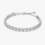 Bracciale Cuori con Tre Pietre