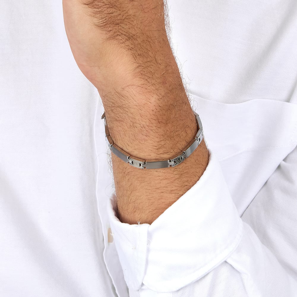 Bracciale Motown in Acciaio – Morellato SALS97 indossato
