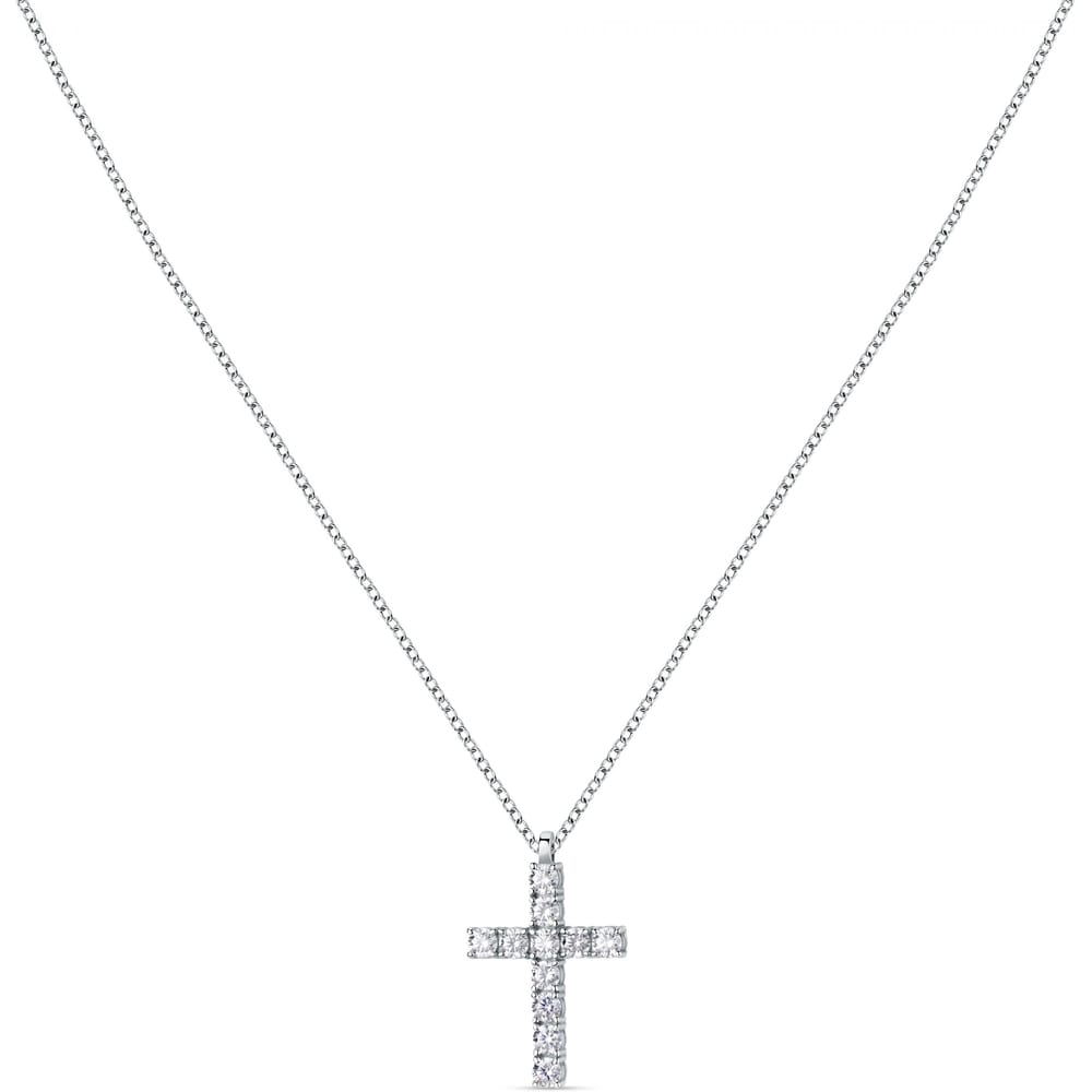 Collana Tesori Croce in Argento e Zirconi – Morellato SAIW117