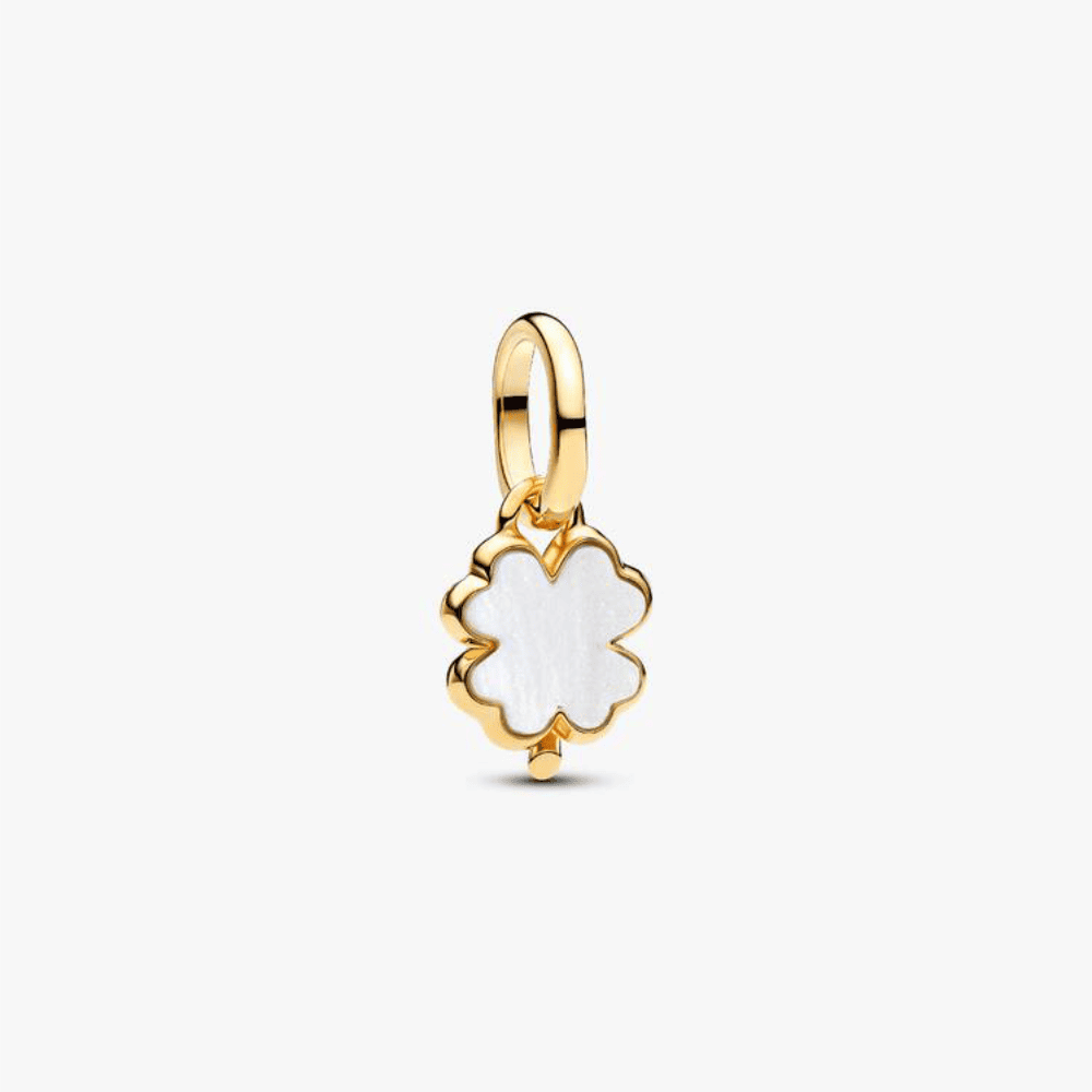 Charm Mini Pendente Quadrifoglio Bianco Pandora ME