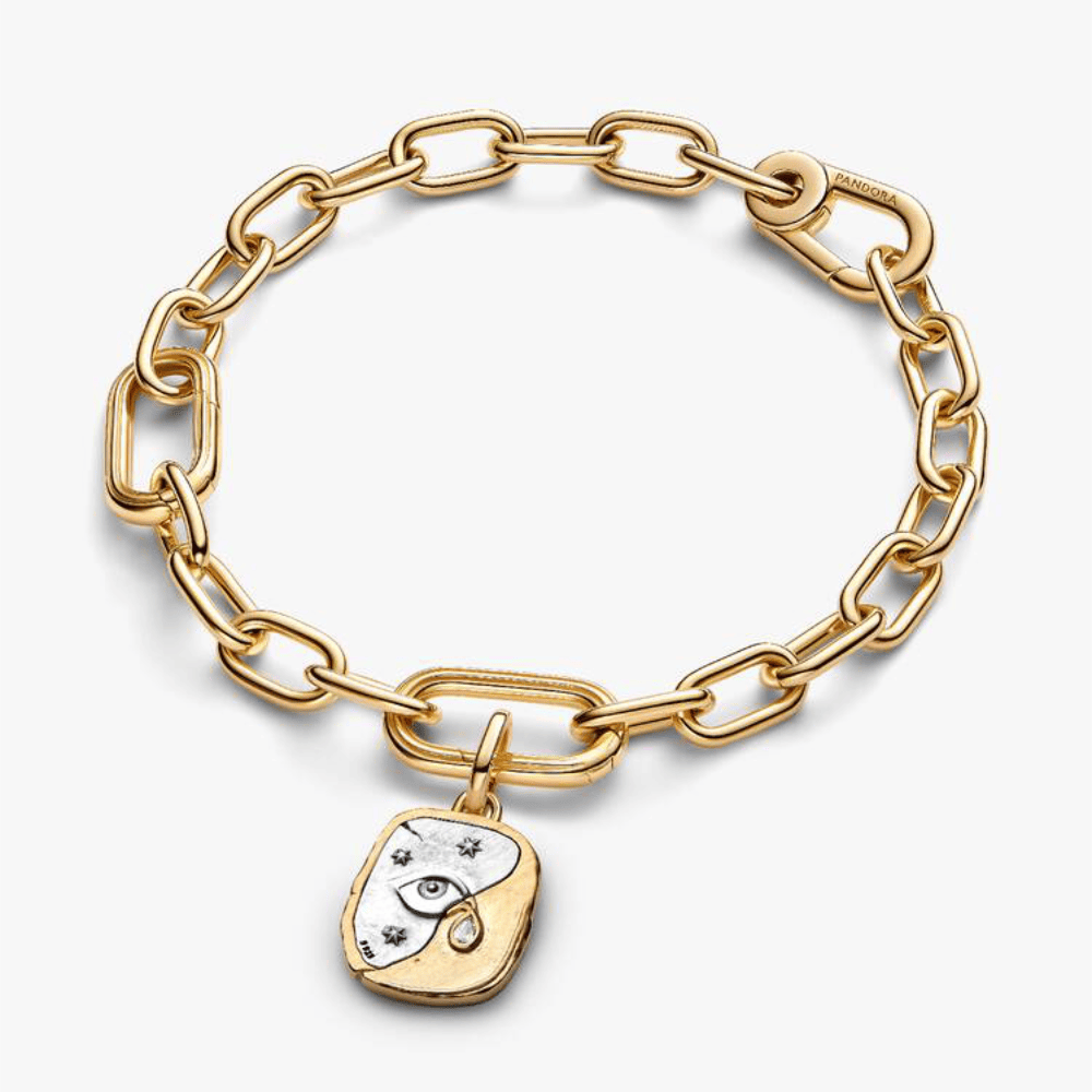 Charm Medallion Occhio "Nosce Te Ipsum"