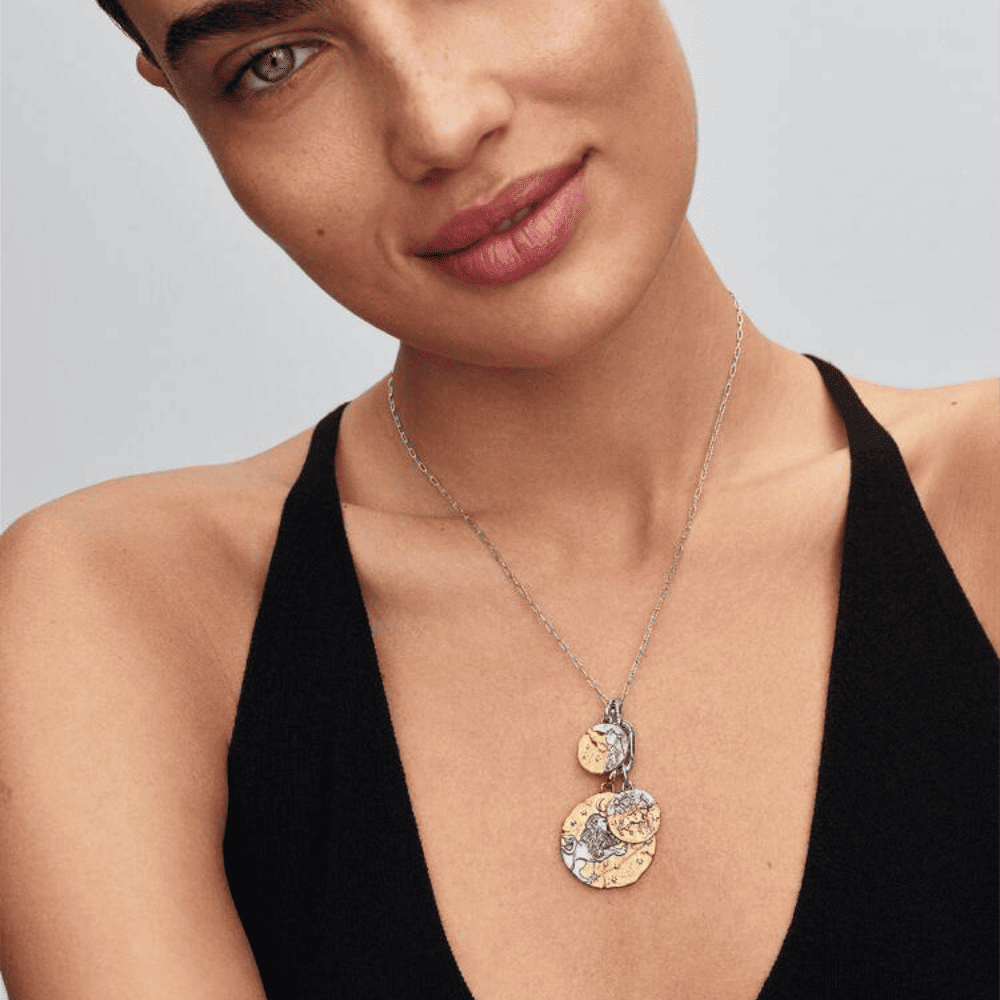 Charm Medallion XL Leone “Luceat Lux Tua”